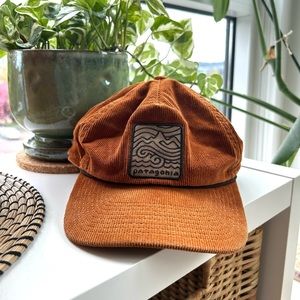 Patagonia Hat - unique Corduroy Burnt Orange